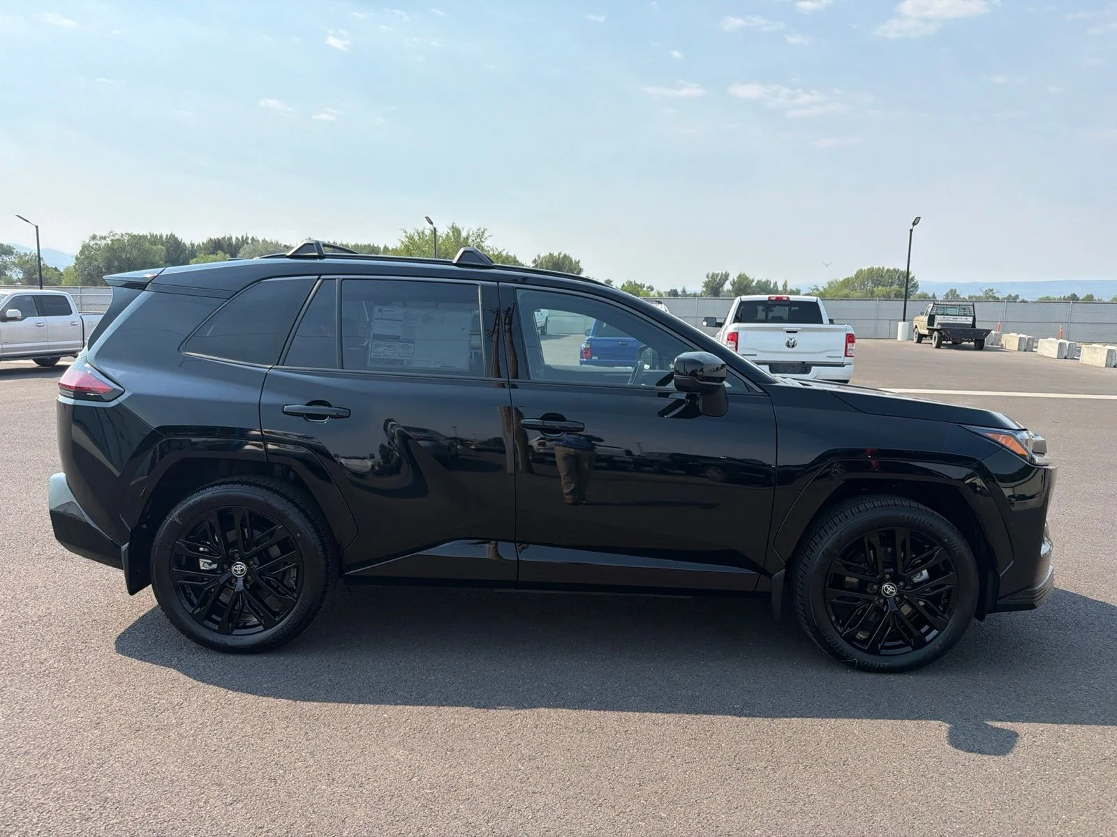 New 2026 Midnight Black Metallic Toyota XSE image 8
