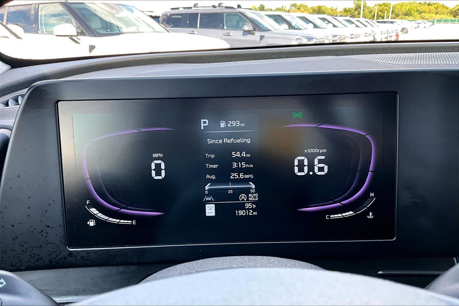 Used 2024 Fusion Black Kia LX image 24