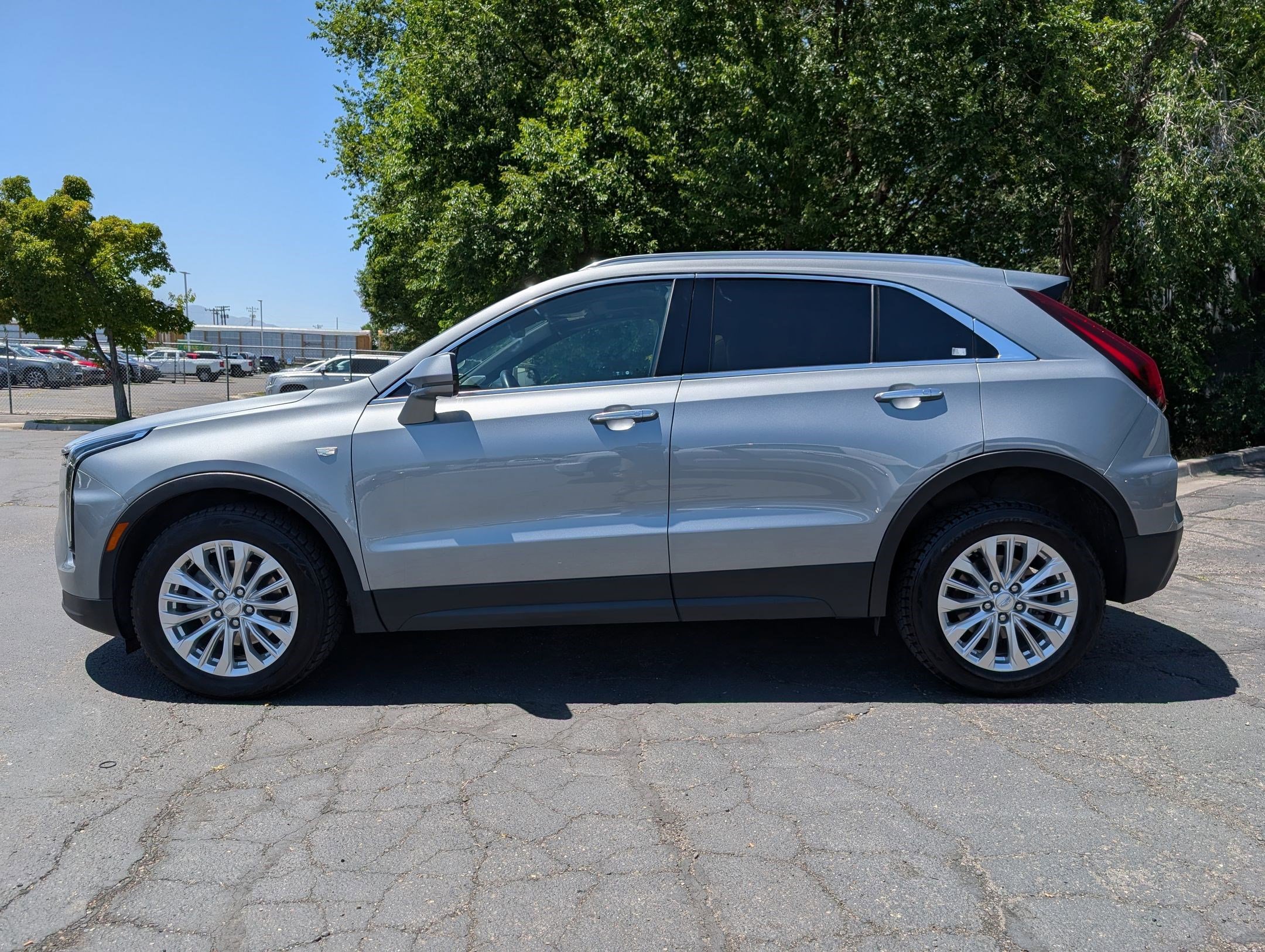 Used 2024 Argent Silver Metallic Cadillac Luxury image 2
