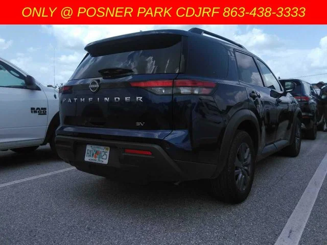 Used 2024 Blue Nissan SV image 8