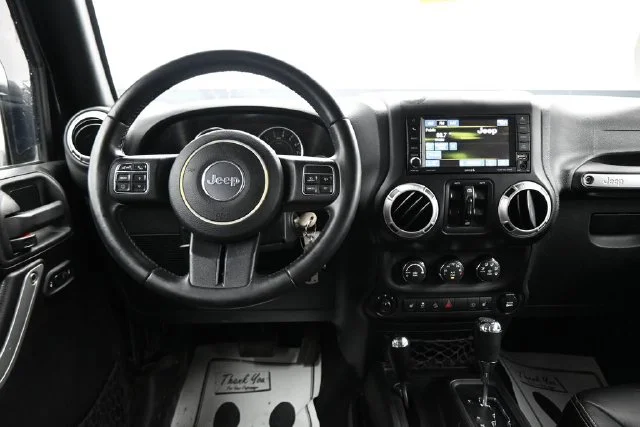 Used 2017 Black Jeep Unlimited Sahara image 20