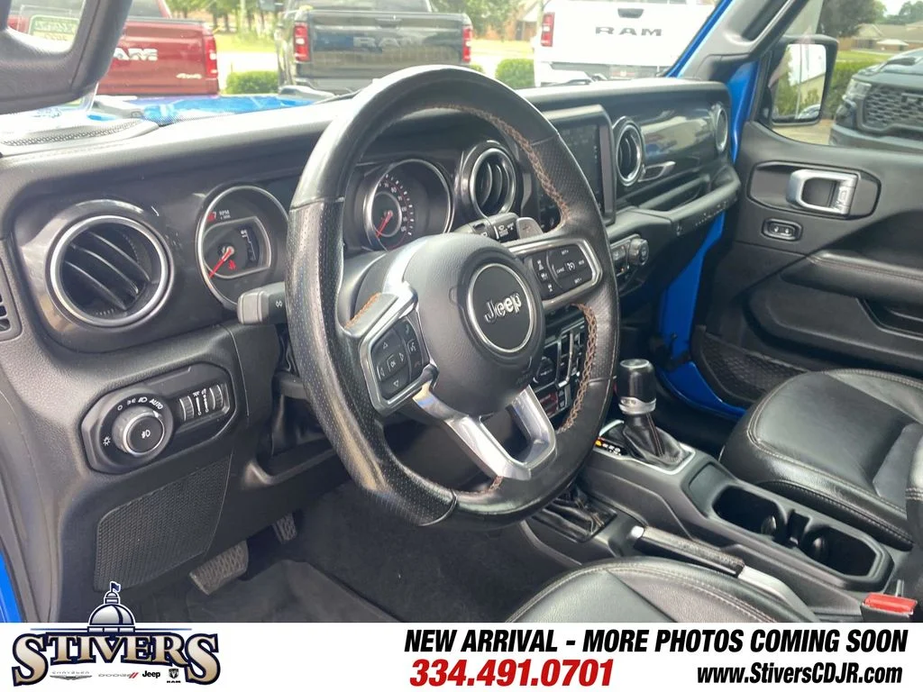 Used 2022 Blue Jeep Unlimited Rubicon 392 image 21