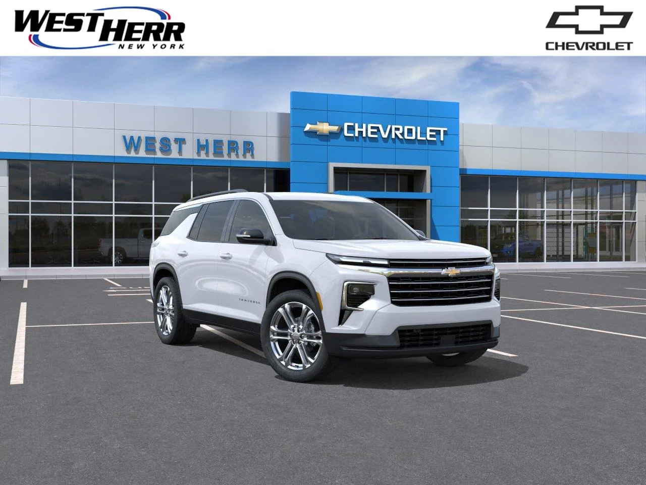 New 2027 Polar White Tricoat Chevrolet LT image 1