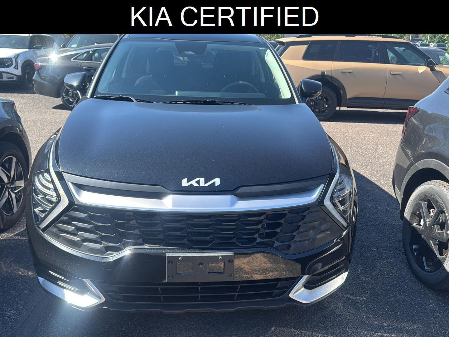 Used 2024 Fusion Black Kia LX image 1