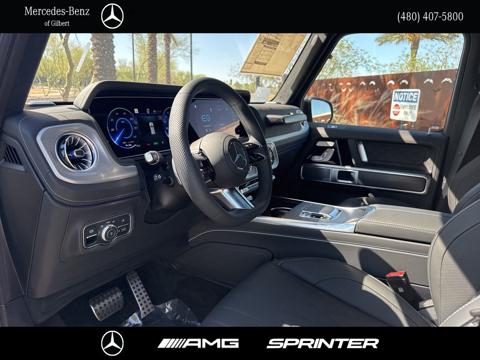 New 2025 MANUFAKTUR Desert Sand non-metallic Mercedes-Benz G 580 image 11