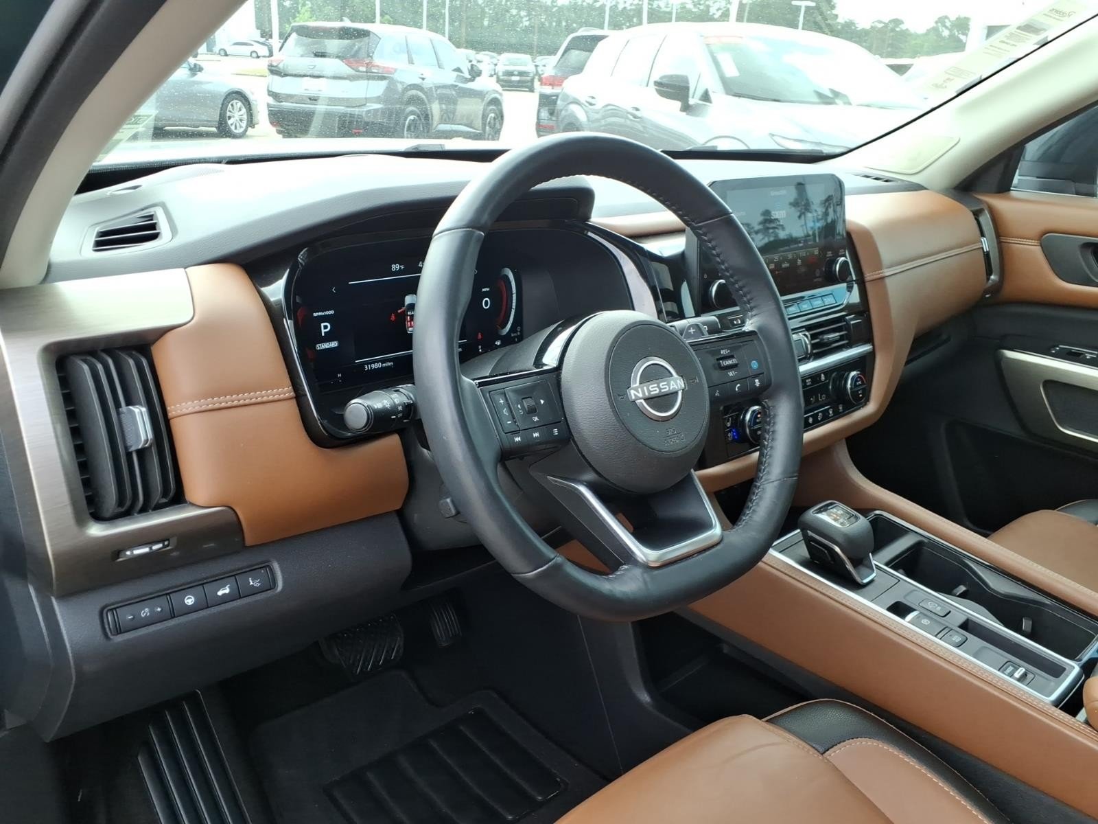 2024 Nissan Pathfinder Platinum Green at Robbins Nissan