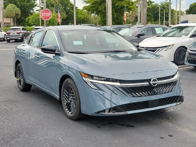 New 2027 Atlantic Gray Metallic Nissan SV image 3