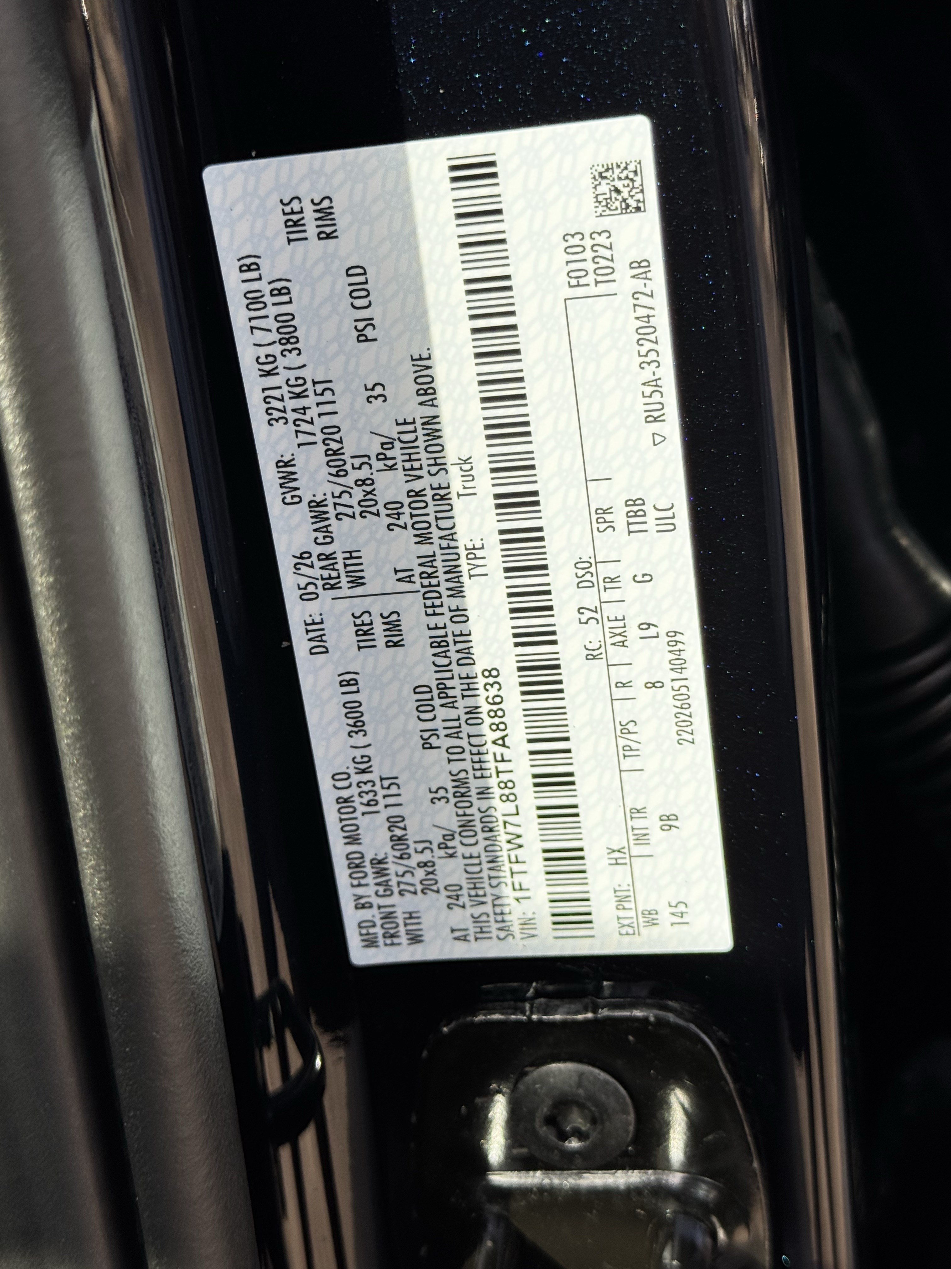 New 2026 Antimatter Blue Metallic Ford Platinum image 20