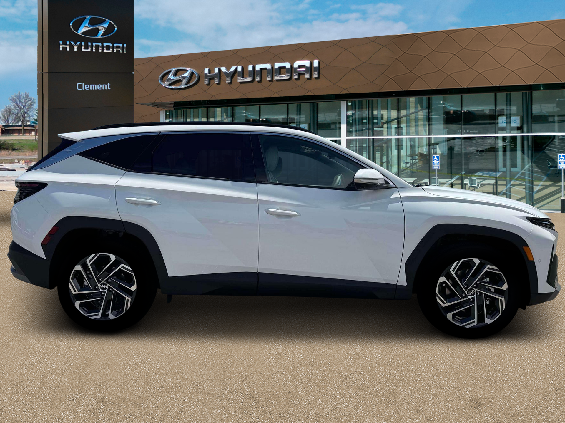 New 2026 White Hyundai Limited AWD image 9