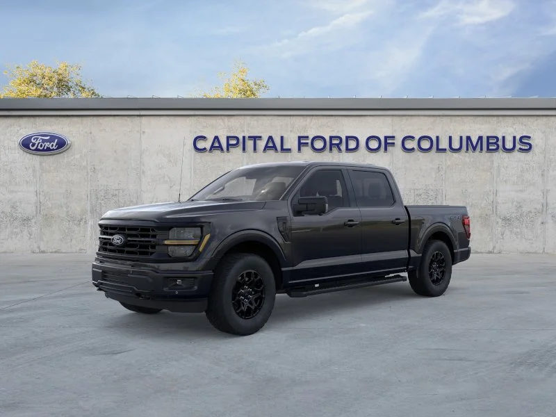 New 2025 Agate Black Metallic Ford XLT image 44