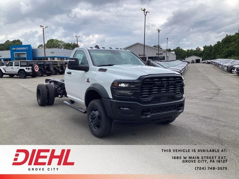 New 2026 Bright White Clearcoat RAM Tradesman image 1