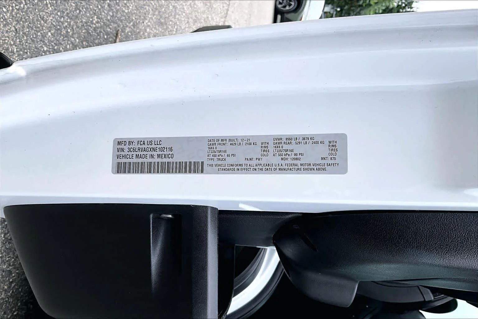 Used 2022 Bright White Clearcoat Ram  image 34