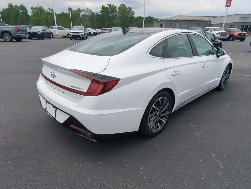 Certified Used 2023 White Hyundai Limited image 8