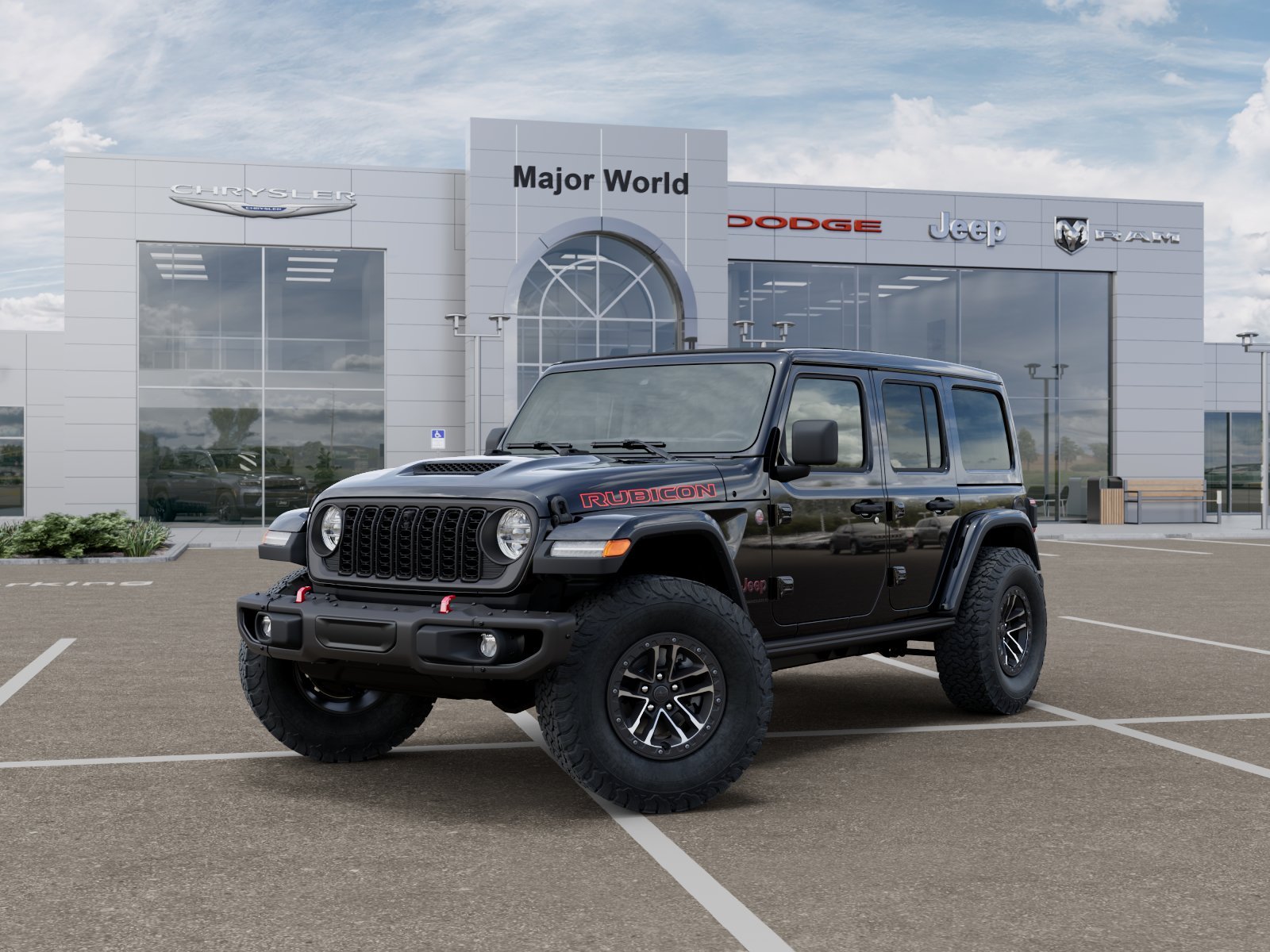 New 2026 Black Clear-Coat Exterior Paint Jeep  image 1