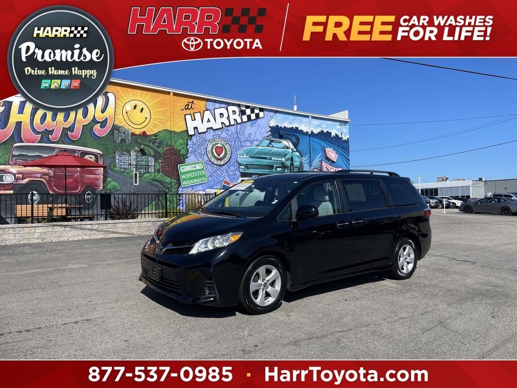 Used 2020 Black Toyota LE image 1