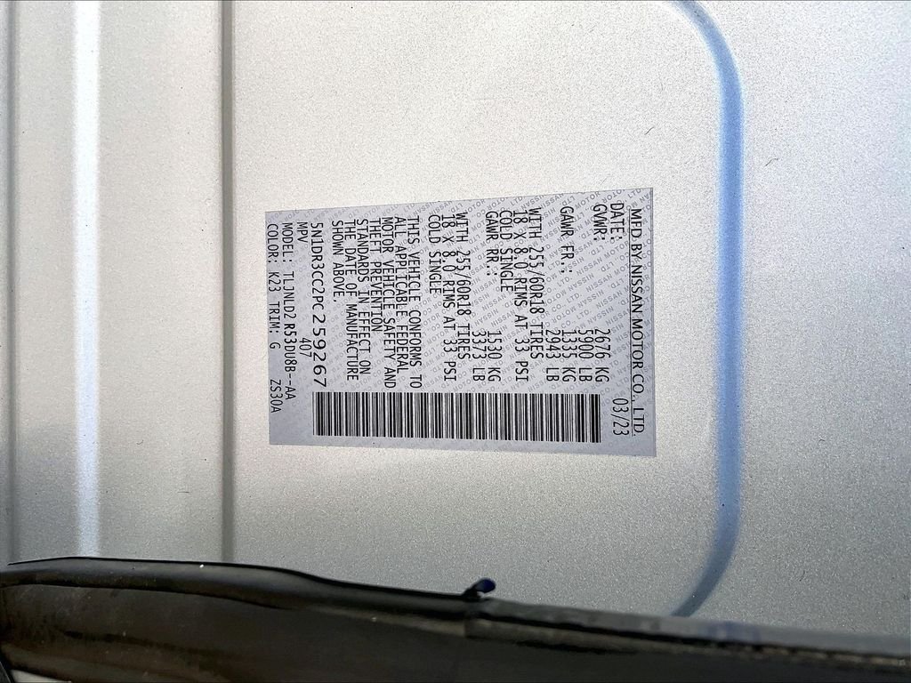 Used 2023 Silver Nissan SL image 36