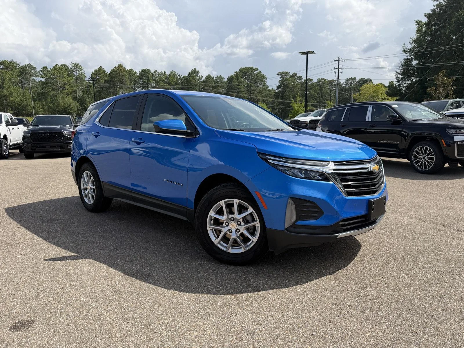 Used 2024 Riptide Blue Metallic Chevrolet LT image 3