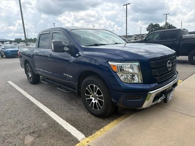 Used 2024 Blue Nissan SV image 1