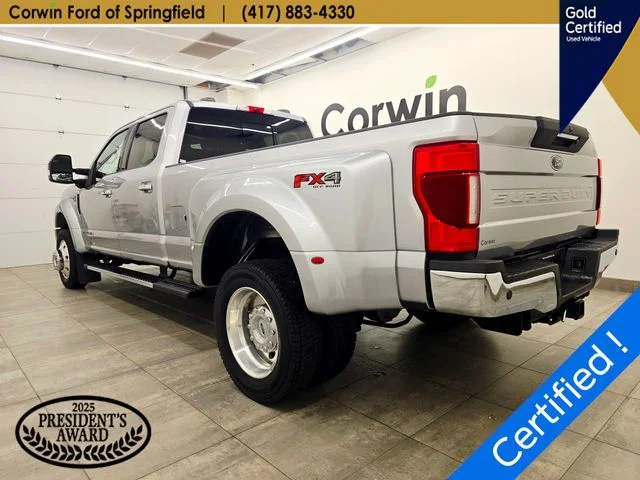Certified Used 2021 Iconic Silver Metallic Ford Lariat image 4