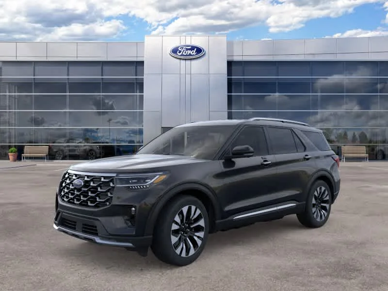 New 2026 Agate Black Metallic Ford Platinum image 2