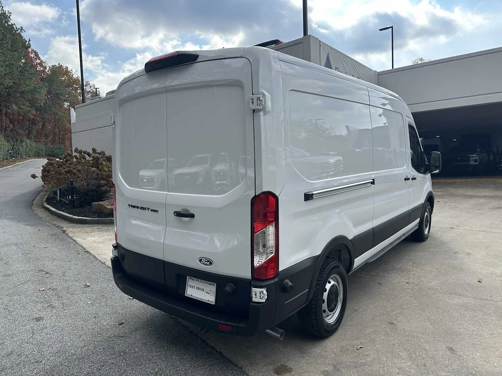 New 2026 Oxford White Ford Cargo Van image 8