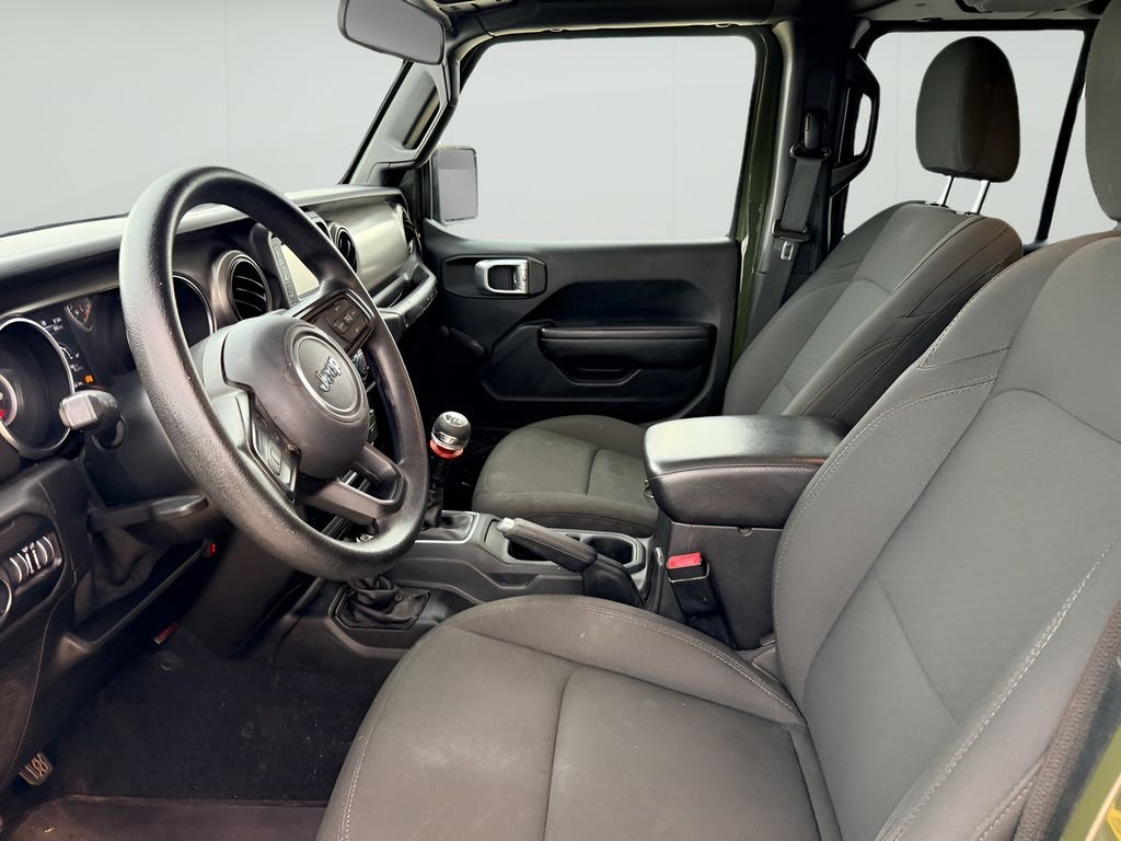 Used 2020 Sarge Green Clearcoat Jeep Sport image 10