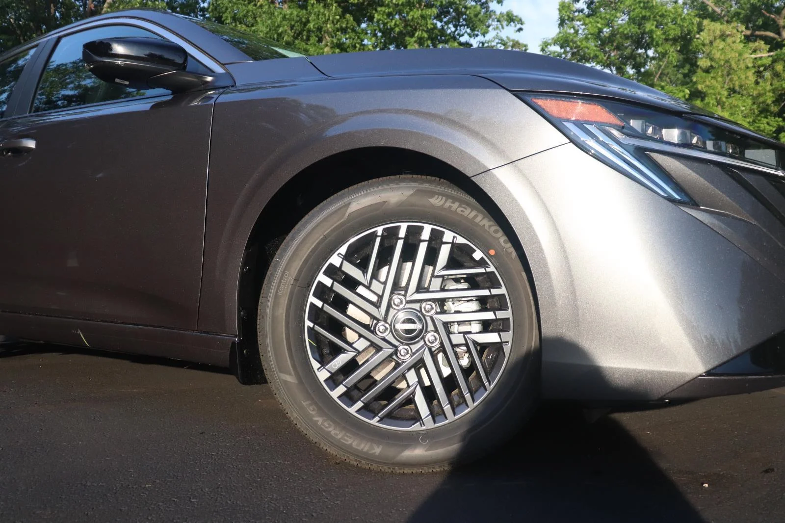 New 2026 Gun Metallic Nissan SV image 3