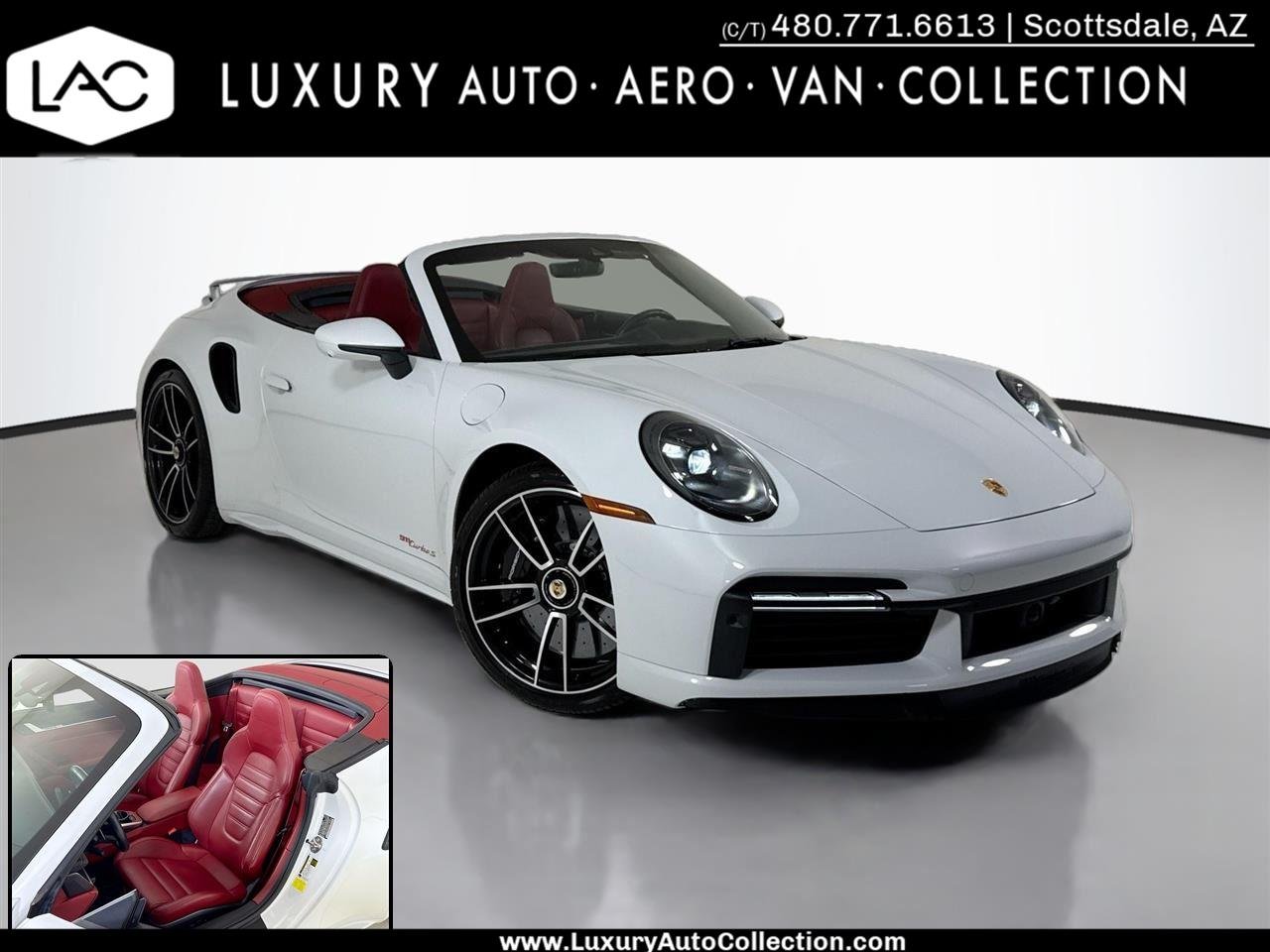 2022 Porsche 911 Turbo S Cabriolet | Front Lift | Heated/Vented