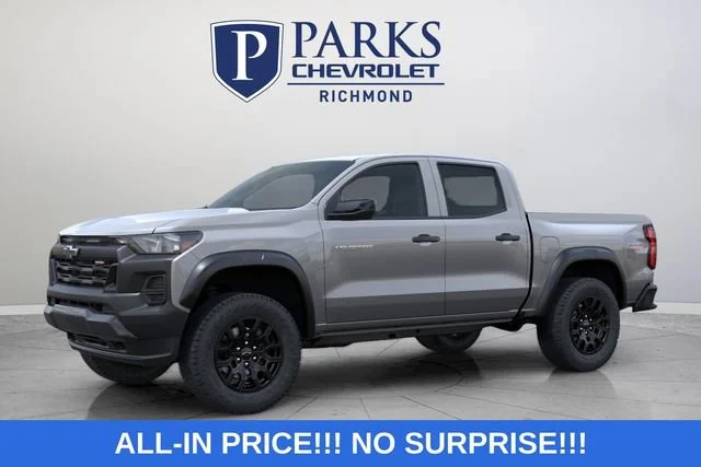 New 2026 Sterling Gray Metallic Chevrolet Trail Boss image 2