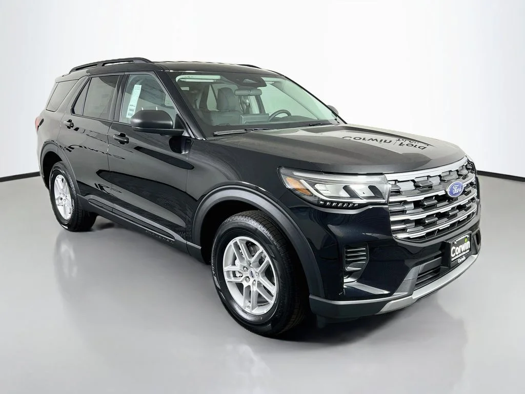New 2026 Agate Black Metallic Ford Active image 1