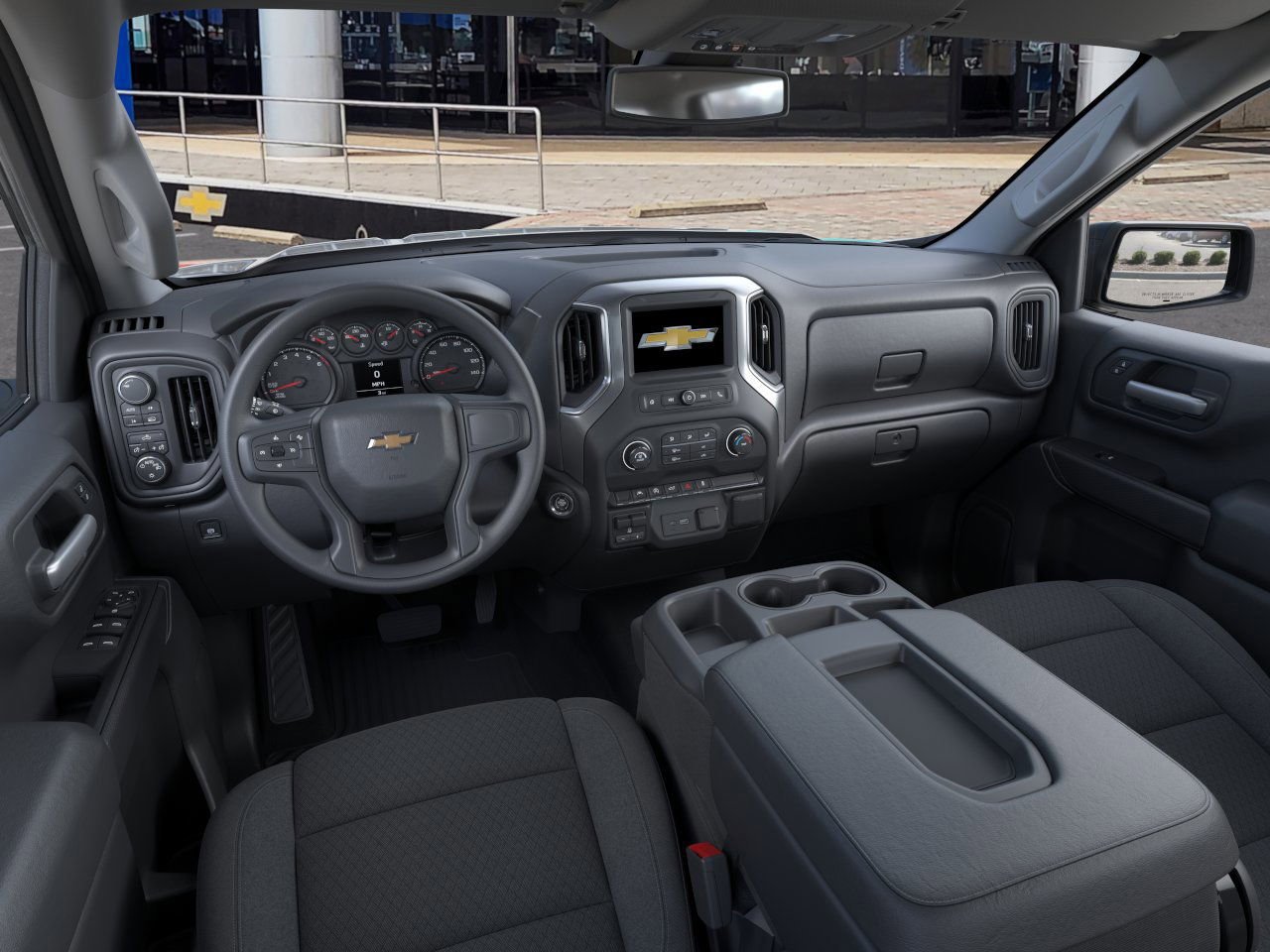 2026 Chevrolet Silverado 1500 Custom Gray at Classic Elite Chevrolet Sugar Land