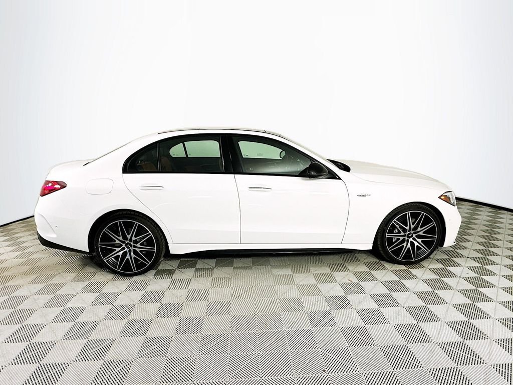 New 2026 Polar White Mercedes-Benz C 43 AMG® image 8