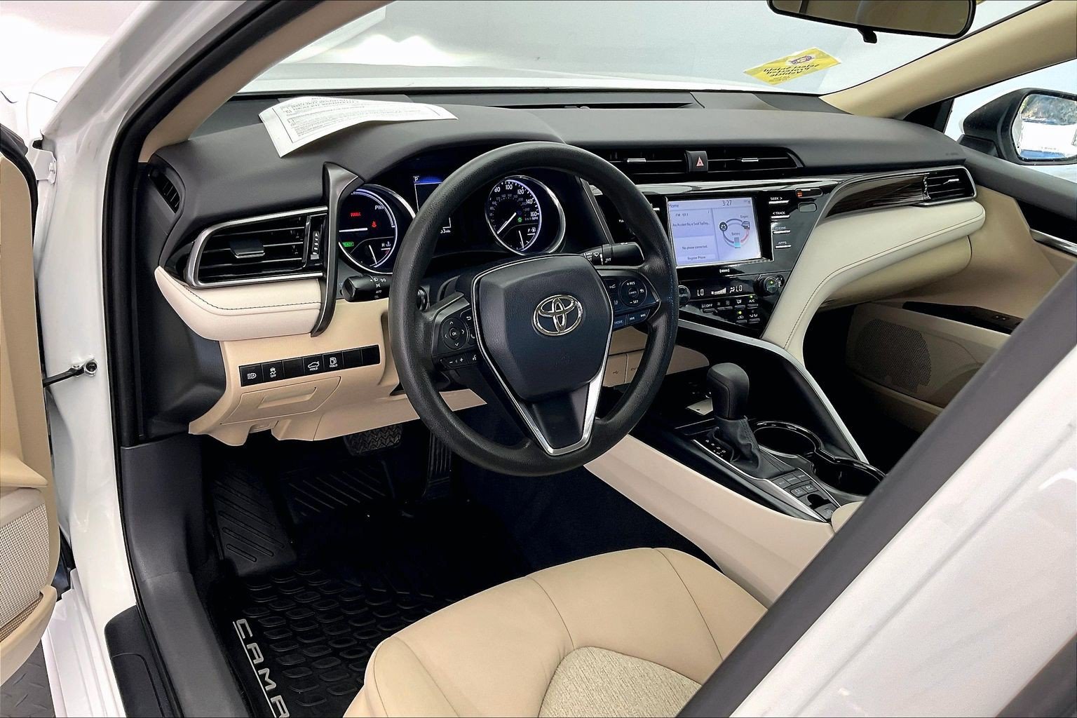 Used 2020 Super White Toyota LE image 14
