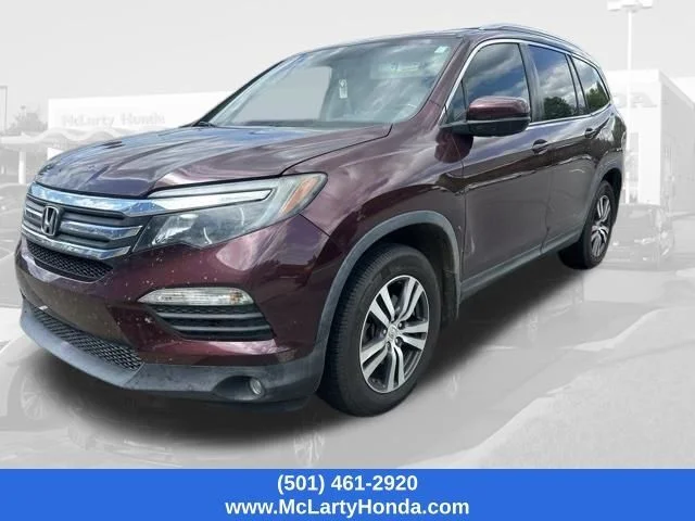 Used 2016 Dark Cherry Pearl Honda EX-L image 6