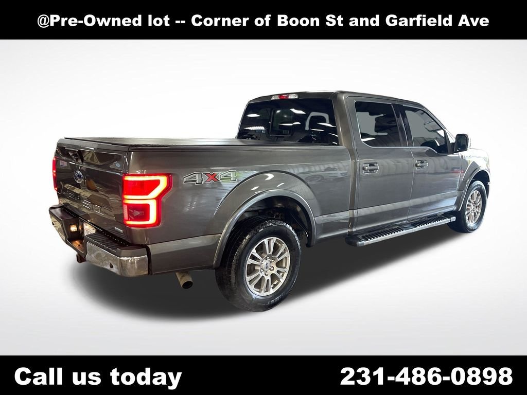 Used 2018 Gray Ford Lariat image 5