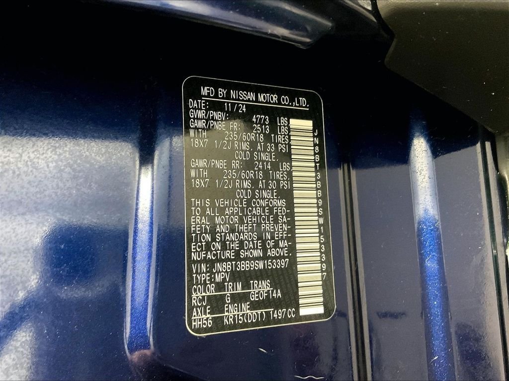 Used 2025 Blue Nissan SV image 36