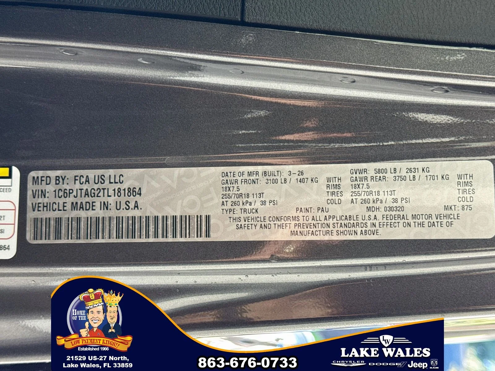 New 2026 Granite Crystal Metallic Clearcoat Jeep  image 29