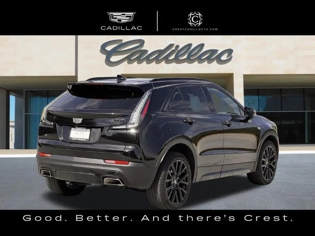 Used 2023 Stellar Black Metallic CADILLAC Sport image 2