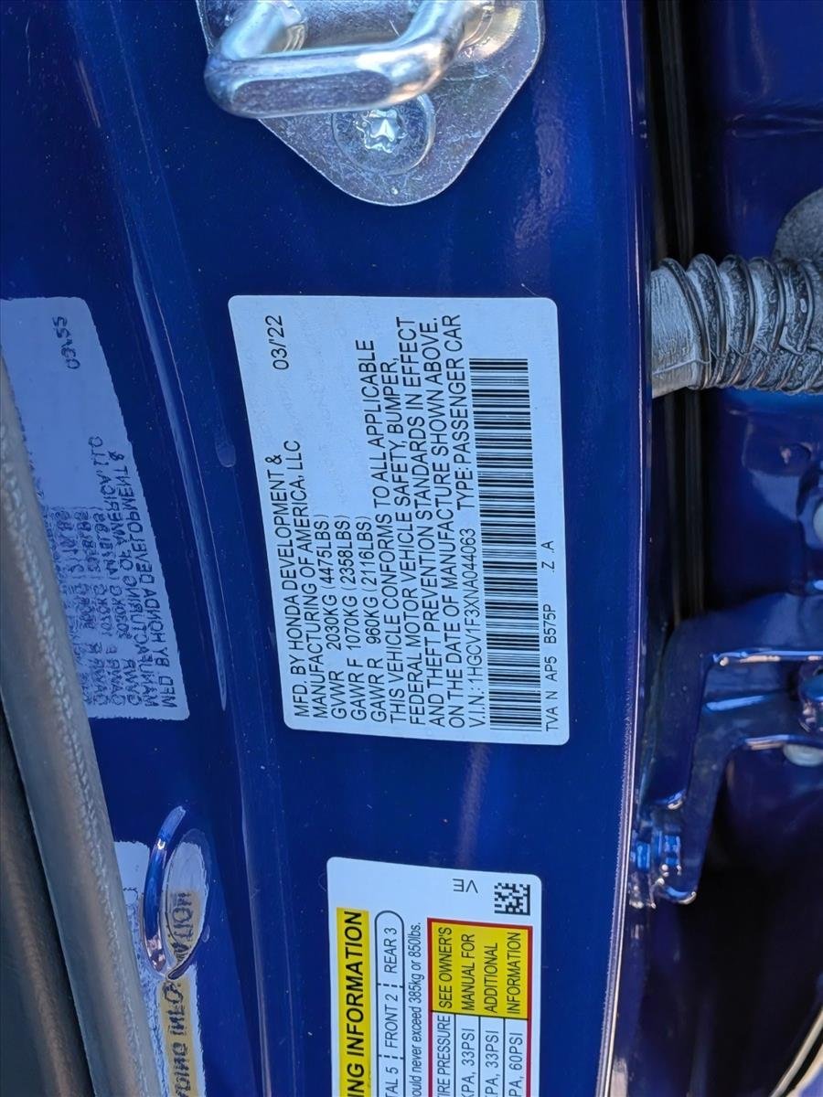 Used 2022 Still Night Pearl Honda Sport image 24