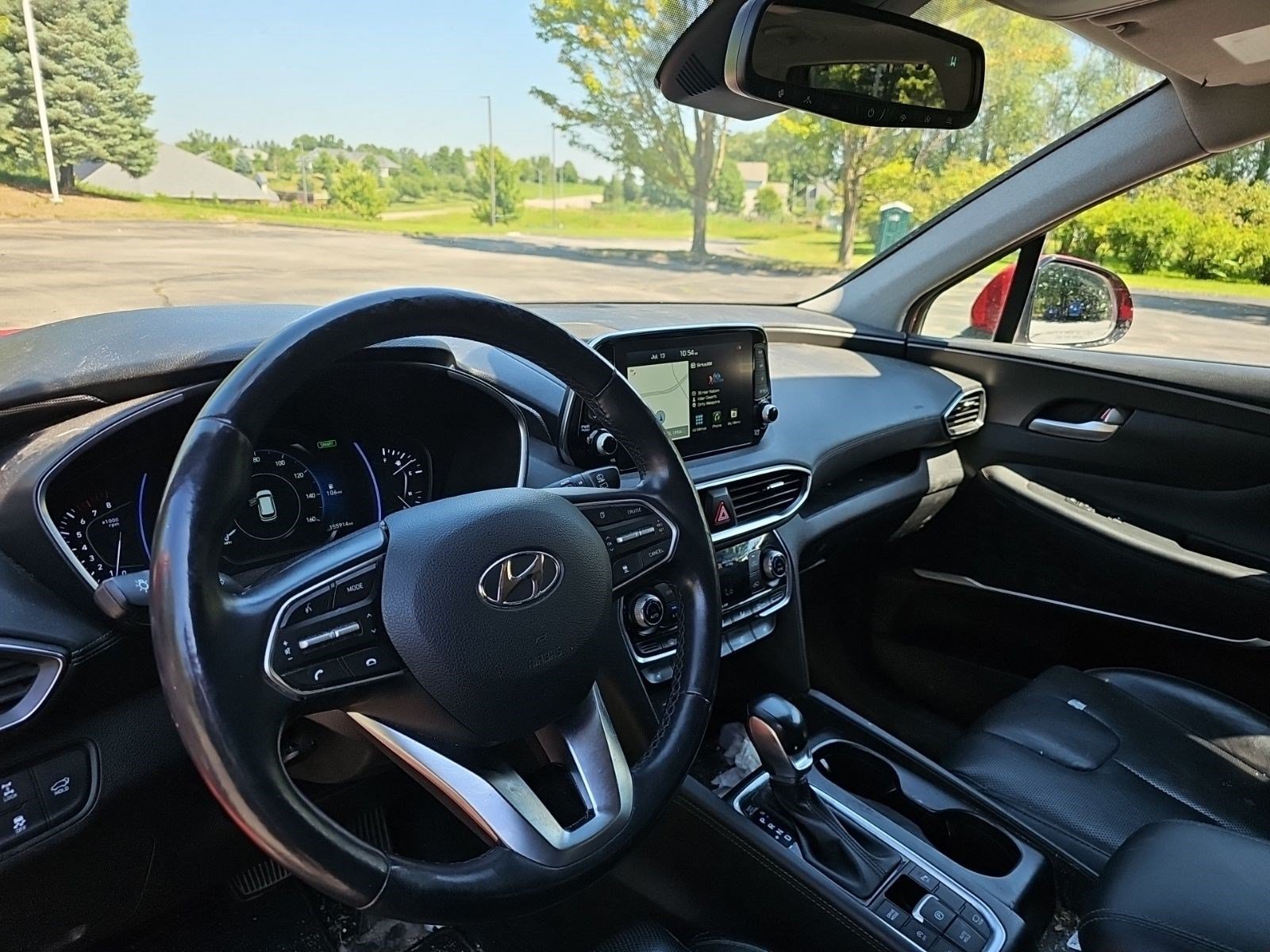 Used 2020 Calypso Red Hyundai Limited image 13