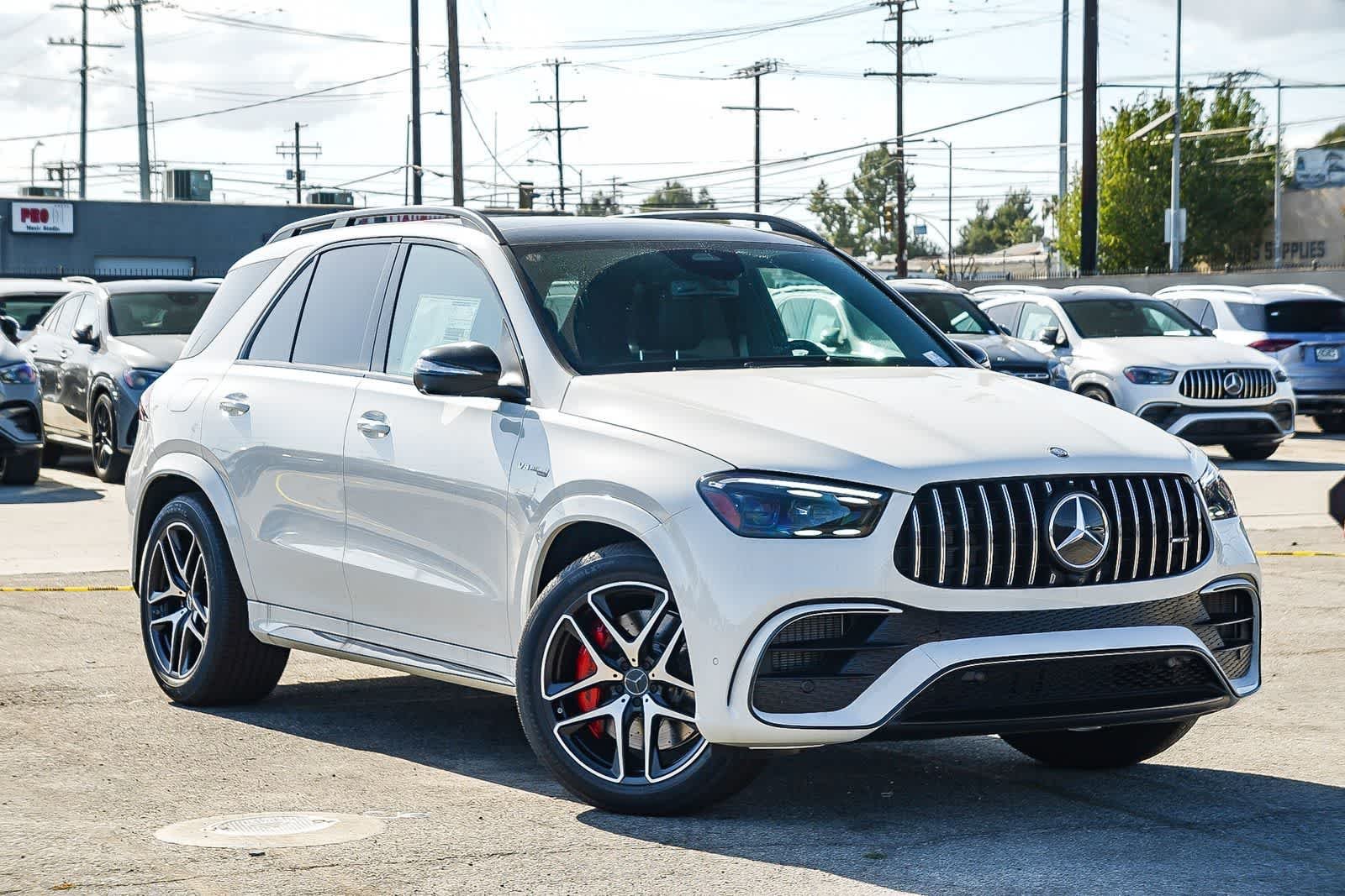New 2026 Polar White Mercedes-Benz AMG® GLE 63 S image 1