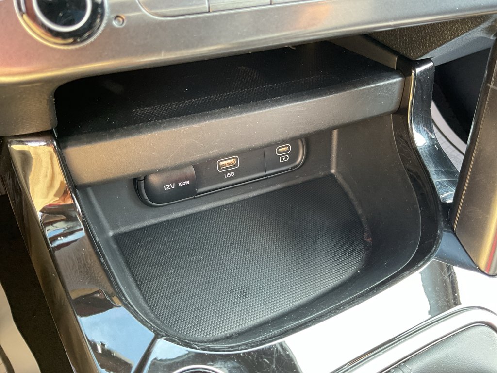 Used 2024 Pluton Blue/Black Roof Kia S image 30