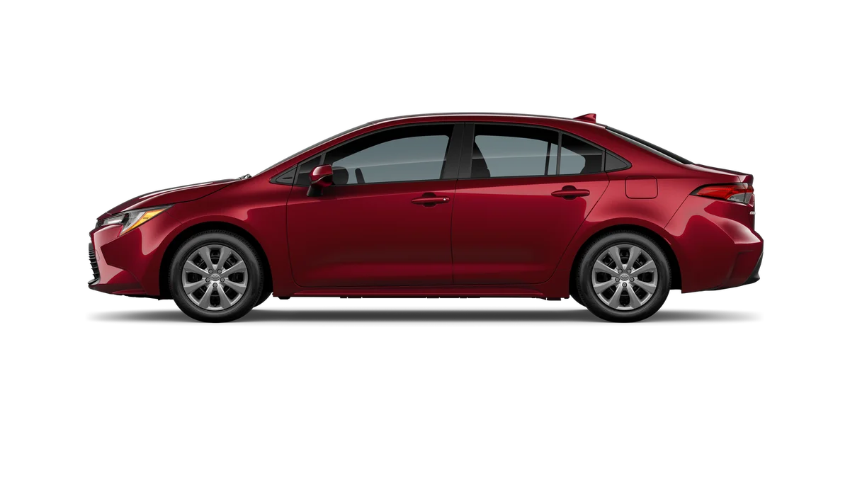 New 2026 Ruby Flare Pearl Toyota LE image 5