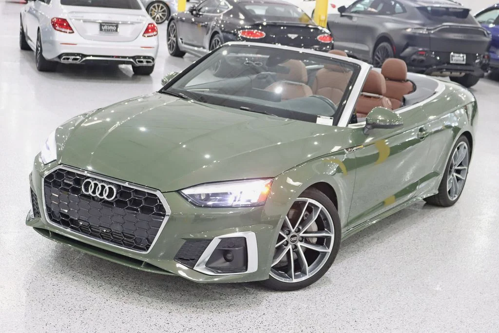 Used 2024 Green Audi 45 S line Premium Plus image 6
