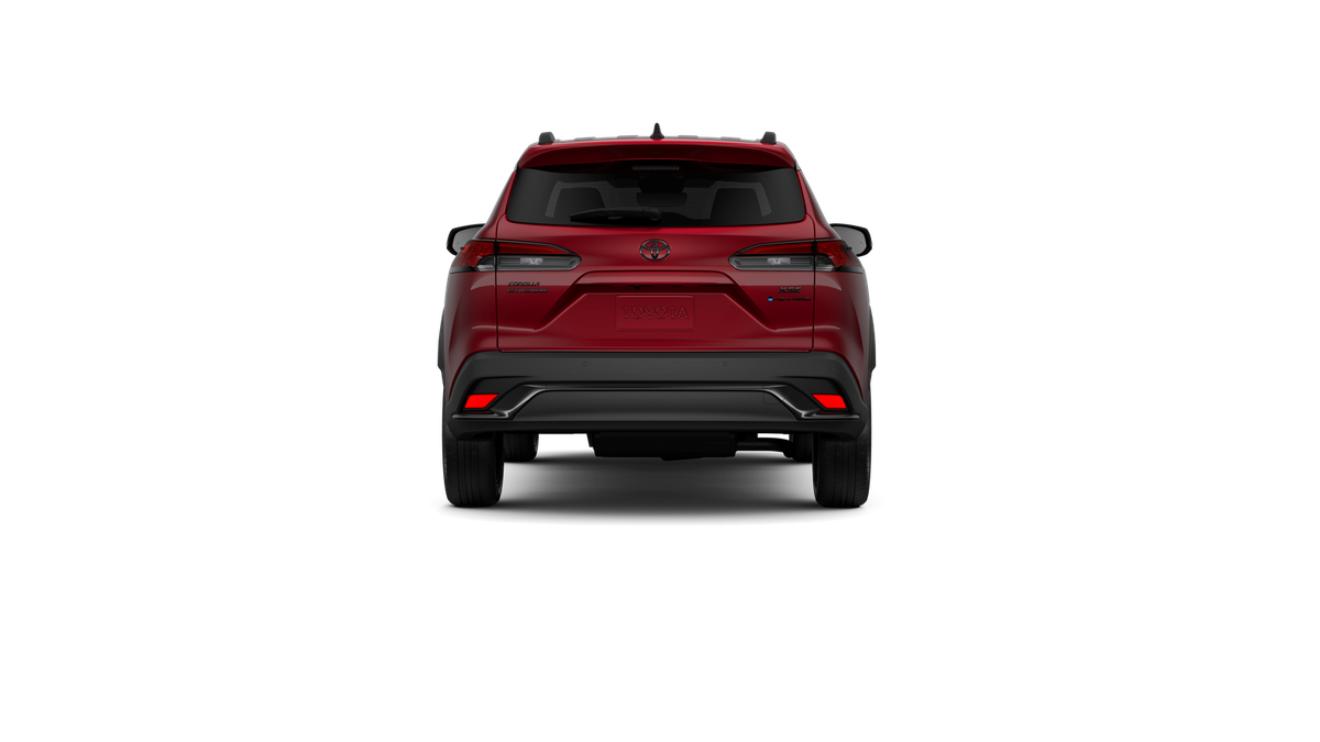 New 2026 Soul Red Crystal Toyota Hybrid XSE image 8