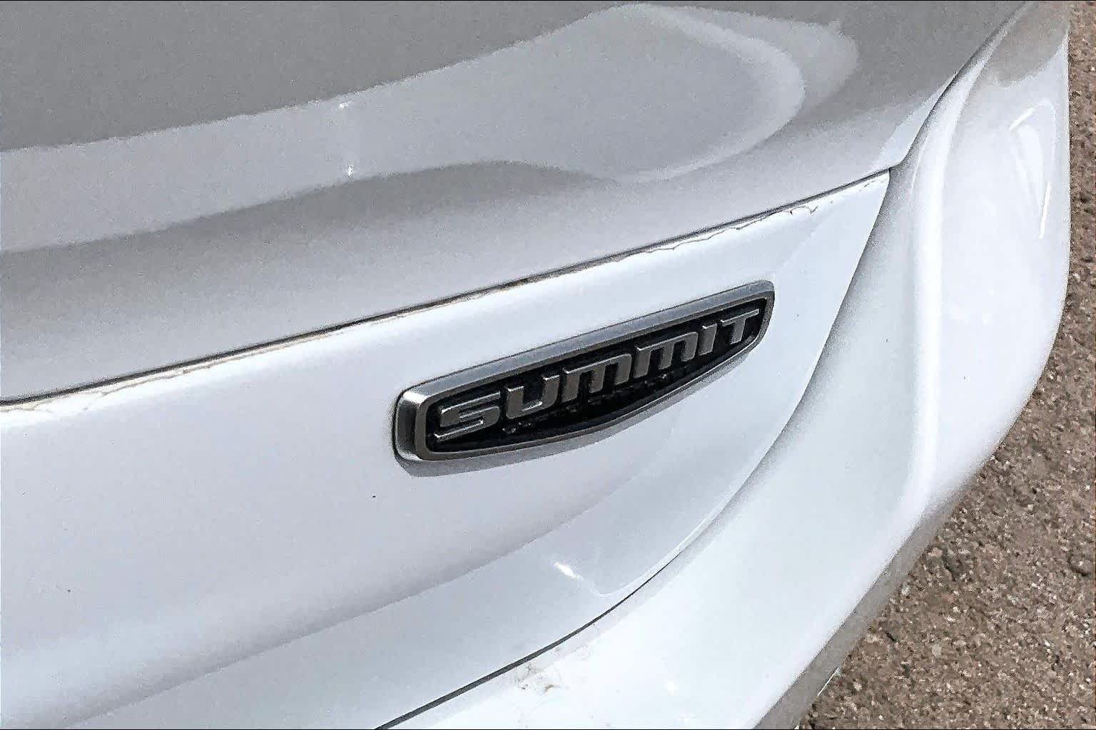 Used 2023 Bright White Clearcoat Jeep Summit image 8