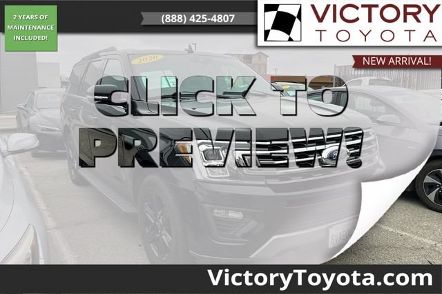 Used 2020 Black Ford XLT image 1