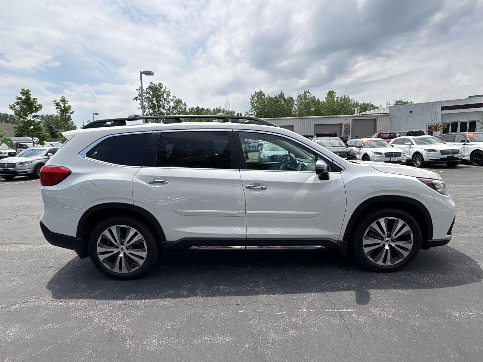 Used 2021 Crystal White Pearl Subaru Touring image 25