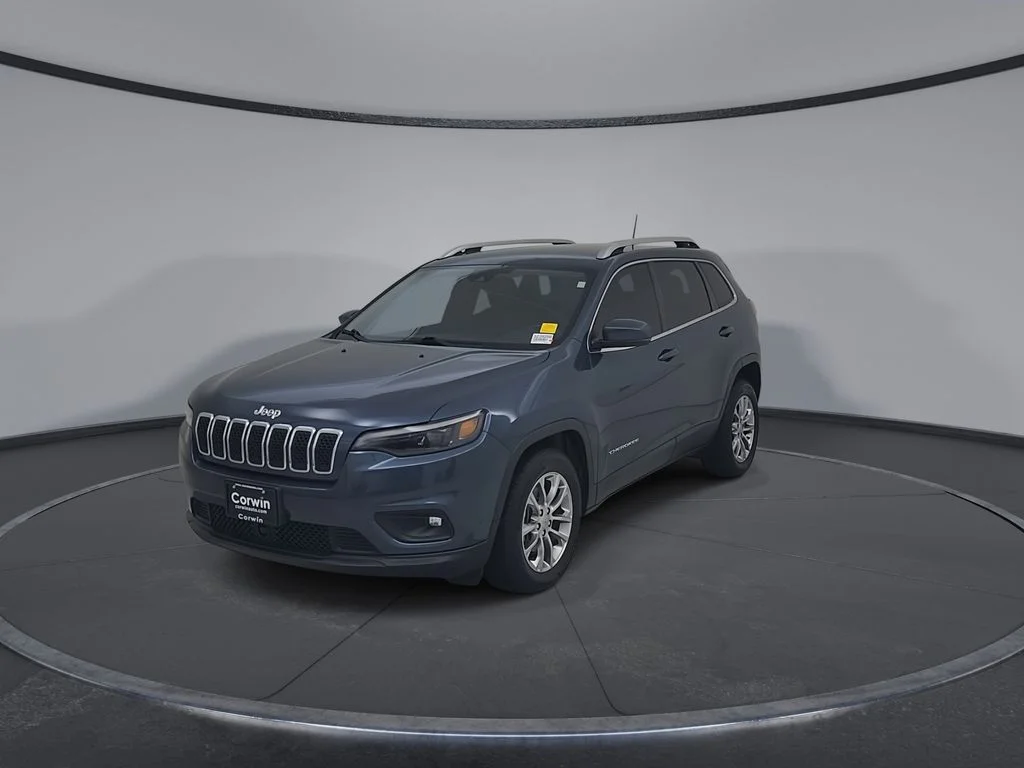 Certified Used 2021 Blue Jeep Latitude Lux image 7