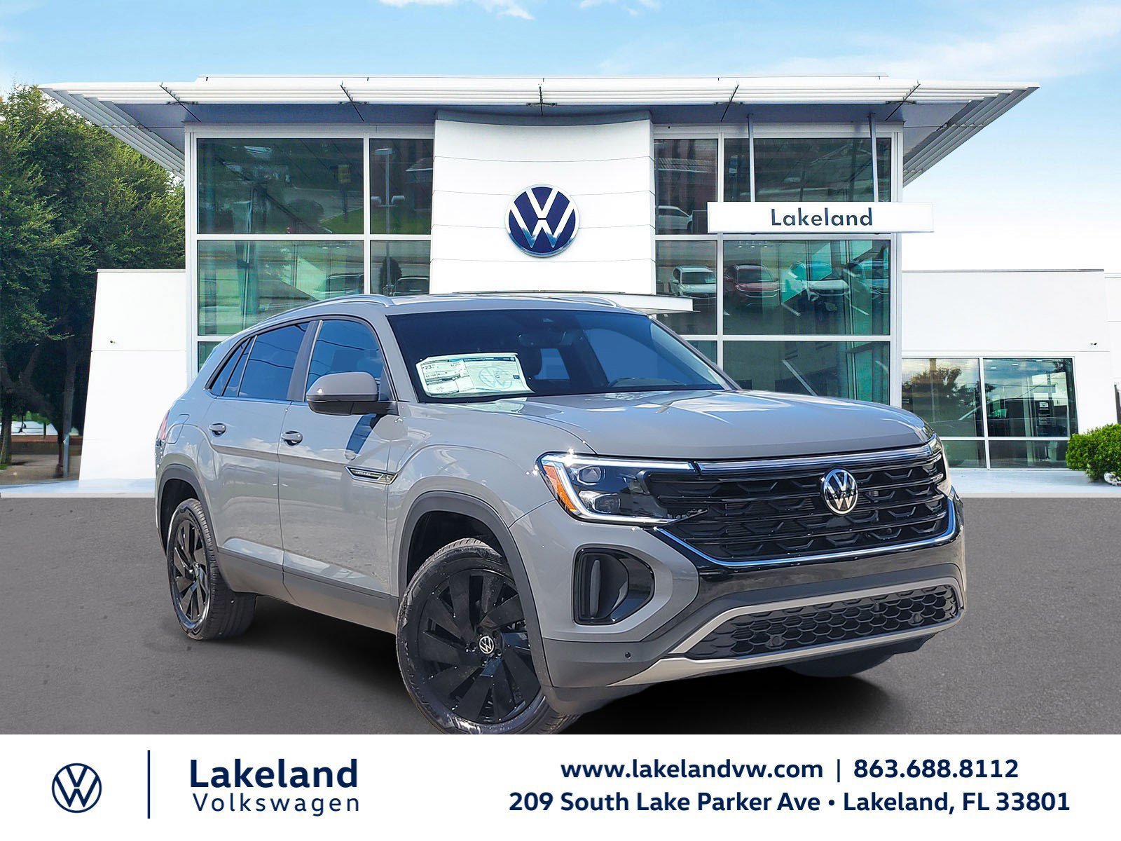 New 2026 Pure Gray Volkswagen 2.0T SE W/TECHNOLOGY image 1